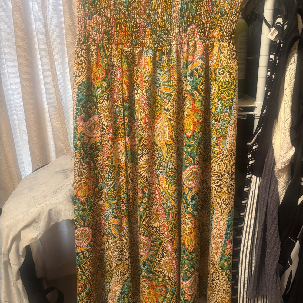SHEIN Colorful Paisley A-Line Skirt Women’s new without tags
